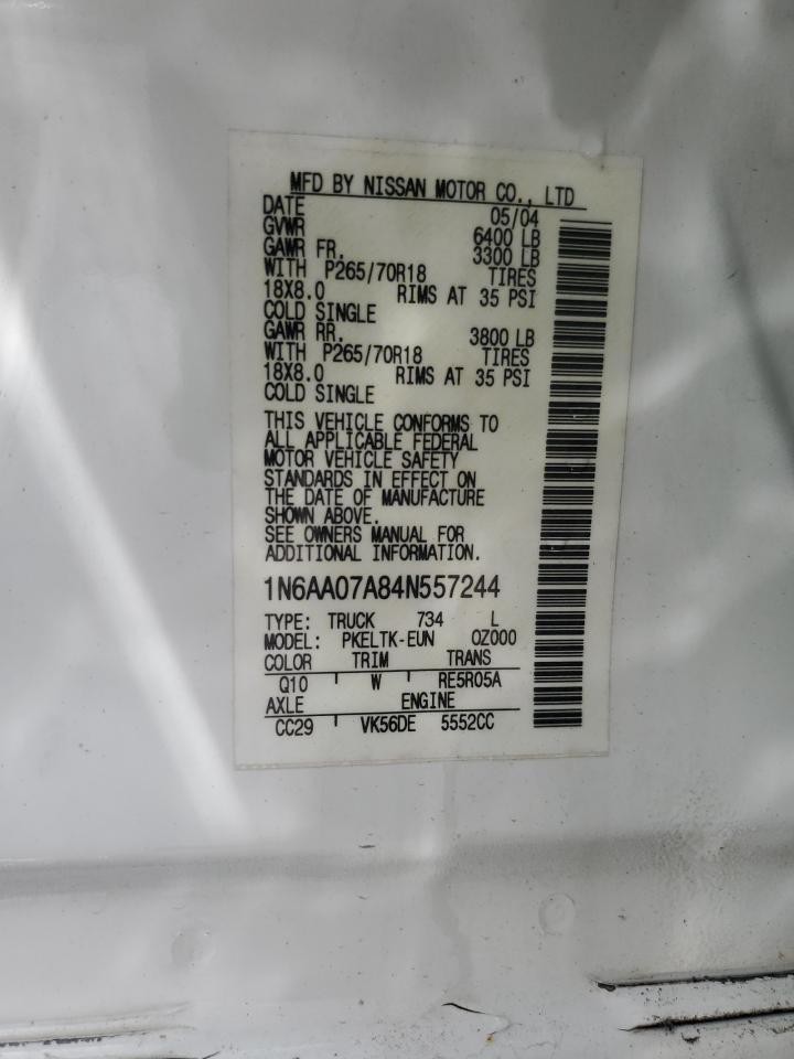 2004 Nissan Titan xe