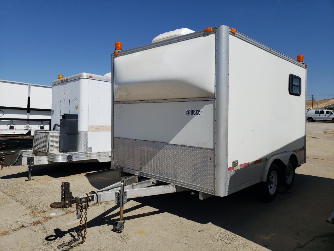 2001 Coachcraft Fiber Optic Splicing Trailer