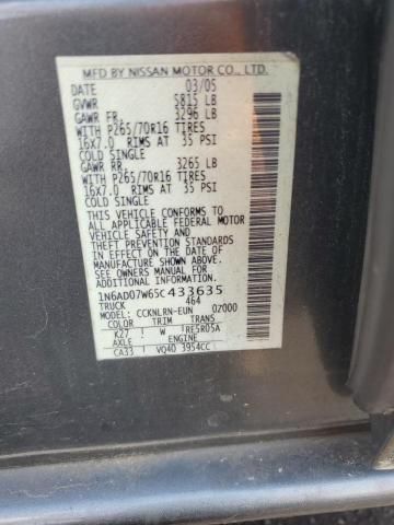 2005 Nissan Frontier Crew Cab LE