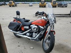 Harley-Davidson salvage cars for sale: 2012 Harley-Davidson Fxdc Dyna Super Glide
