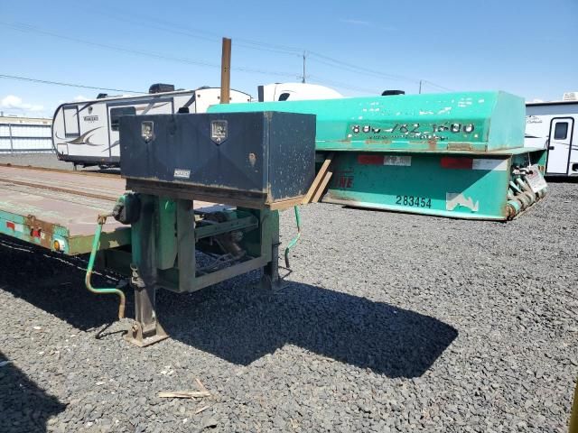 2001 Evaco Superline Tilt Deck Equipment Trailer