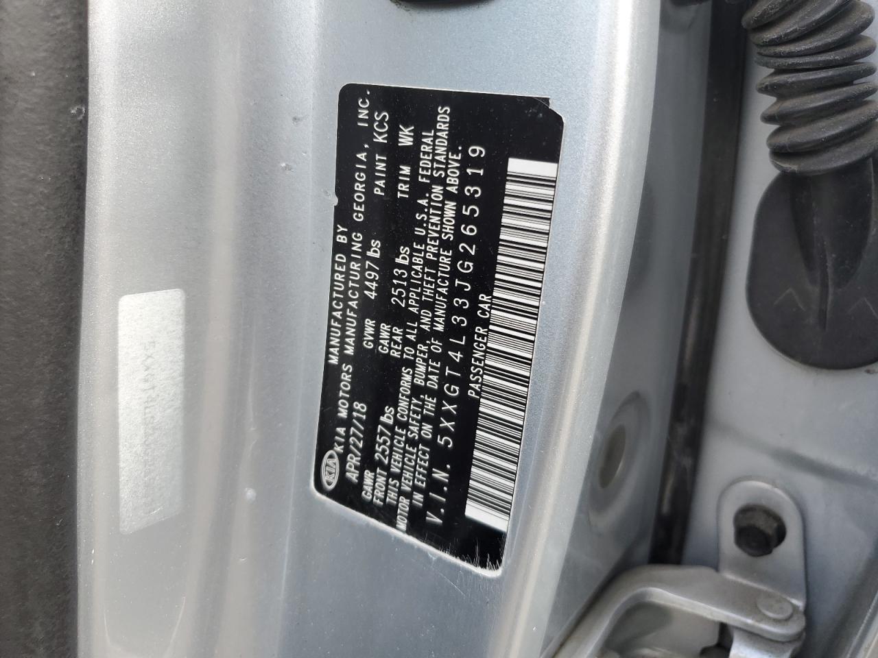 2018 KIA Optima lx