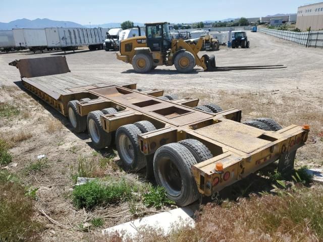 1992 Load King Lowboy Equipment Trailer