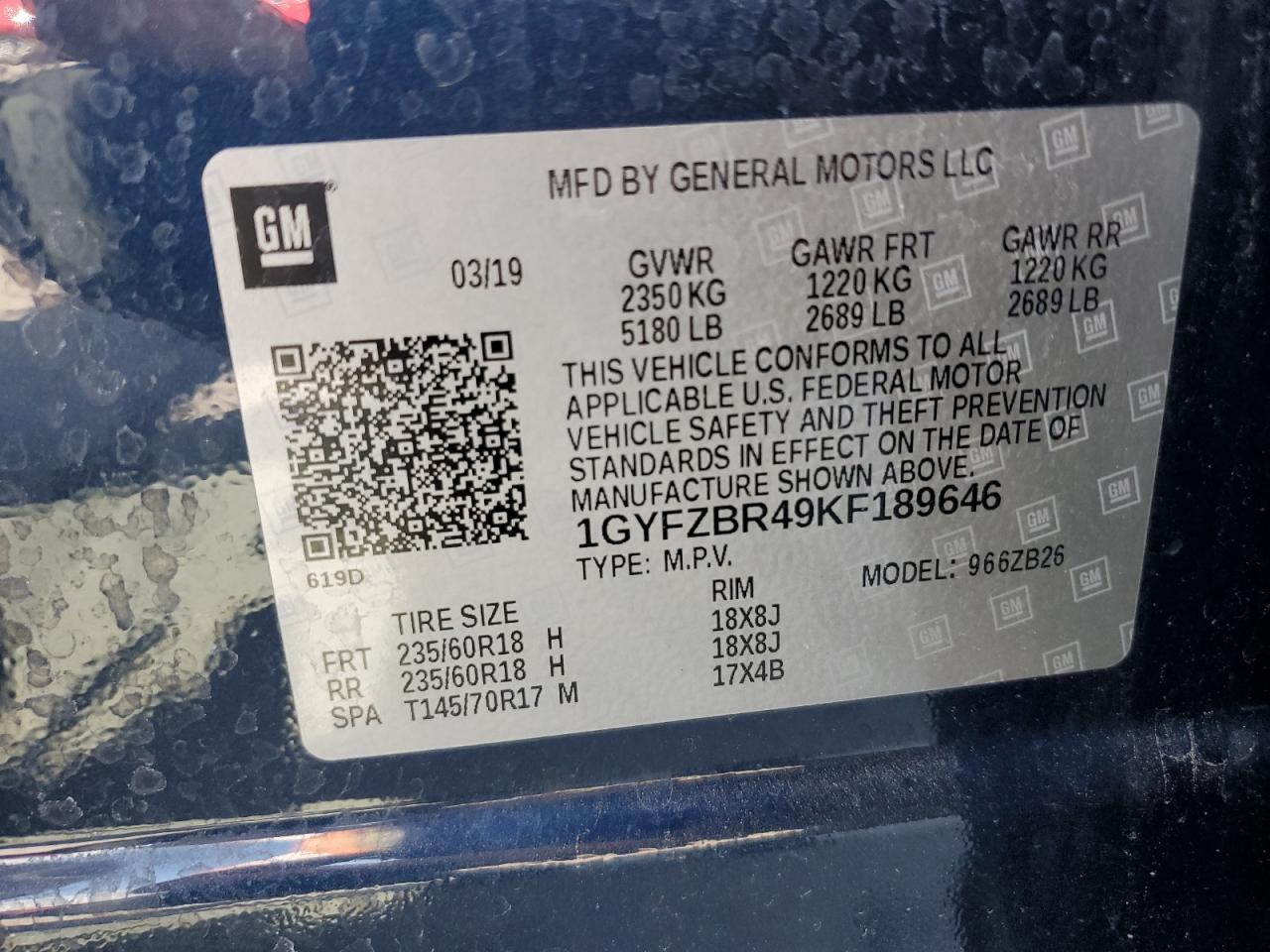 2019 Cadillac XT4 Luxury