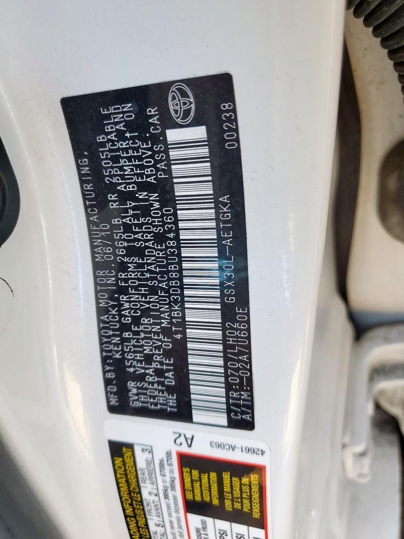 2011 Toyota Avalon Base