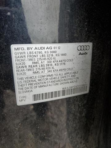 2012 Audi Q7 Premium Plus