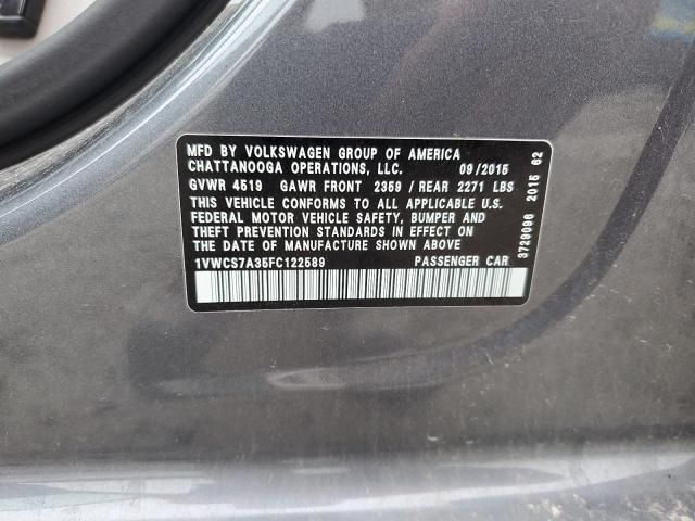 2015 Volkswagen Passat SEL