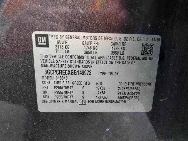 2016 Chevrolet Silverado C1500 LT