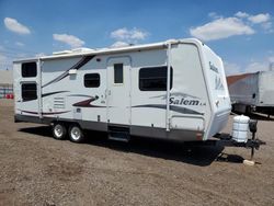 Salvage trucks for sale at Phoenix, AZ auction: 2006 Wildwood 2006 Forest River Salem