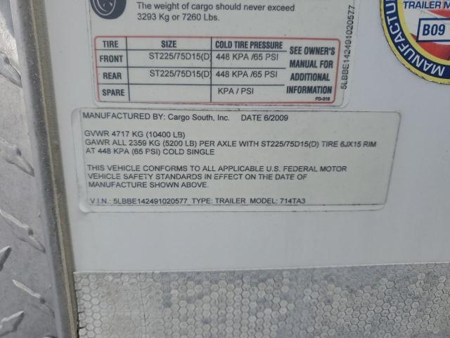 2009 Cargo Unknown