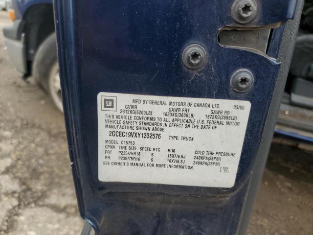 2000 Chevrolet Silverado C1500