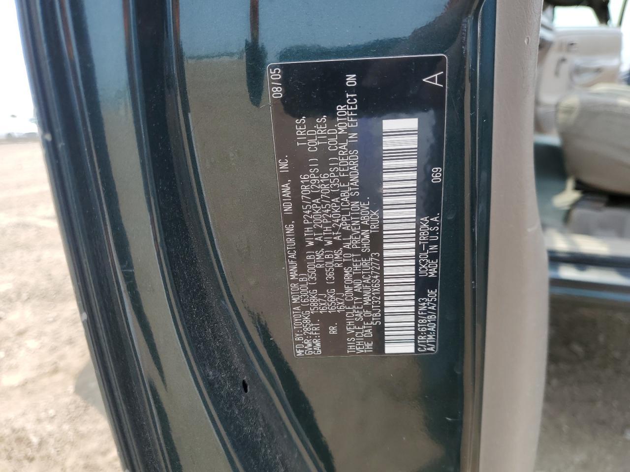 2006 Toyota Tundra Base