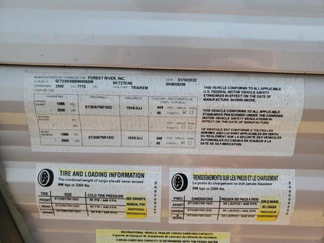 2022 Foresriver Silver Lake Towable