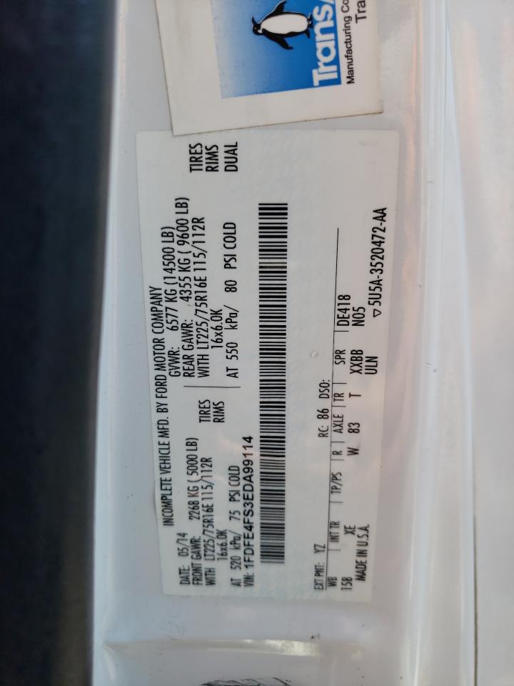 2014 Ford Econoline E450 Super Duty Cutaway Van