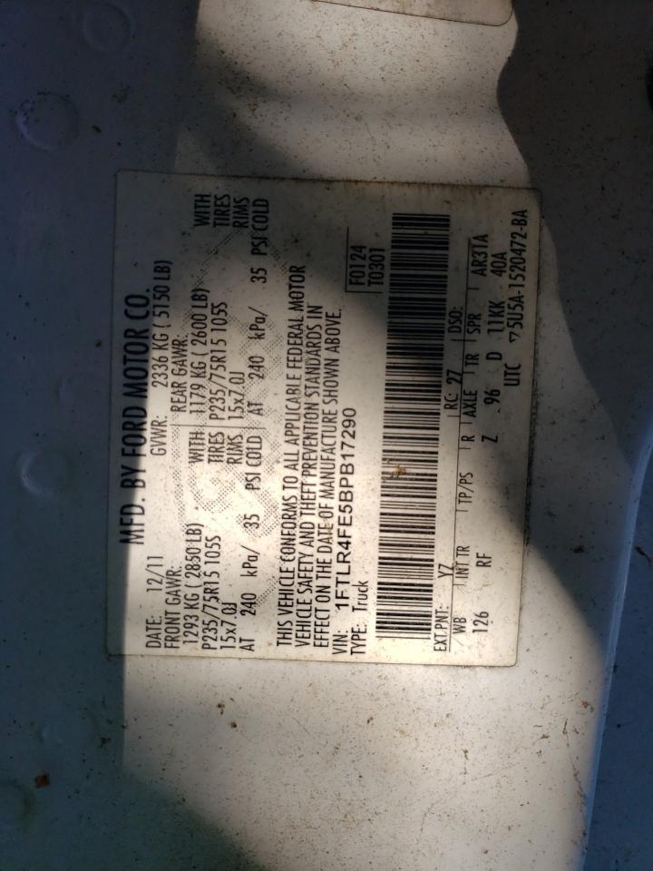 2011 Ford Ranger Super Cab