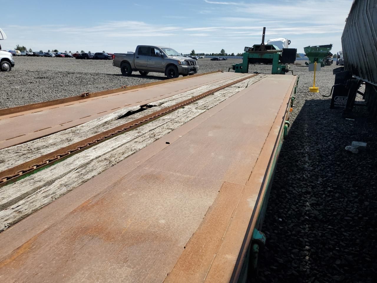 2001 Evaco Superline Tilt Deck Equipment Trailer