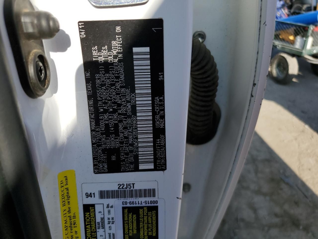 2011 Toyota Tundra Double Cab SR5