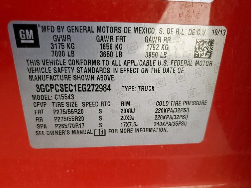 2014 Chevrolet Silverado C1500 LTZ
