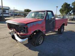 Salvage trucks for sale at Sacramento, CA auction: 1993 Ford F150