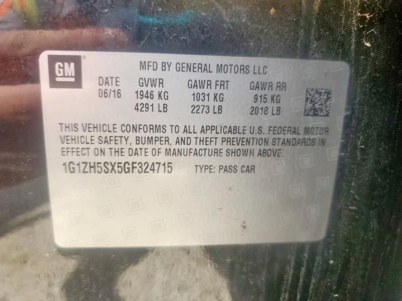 2016 Chevrolet Malibu Premier