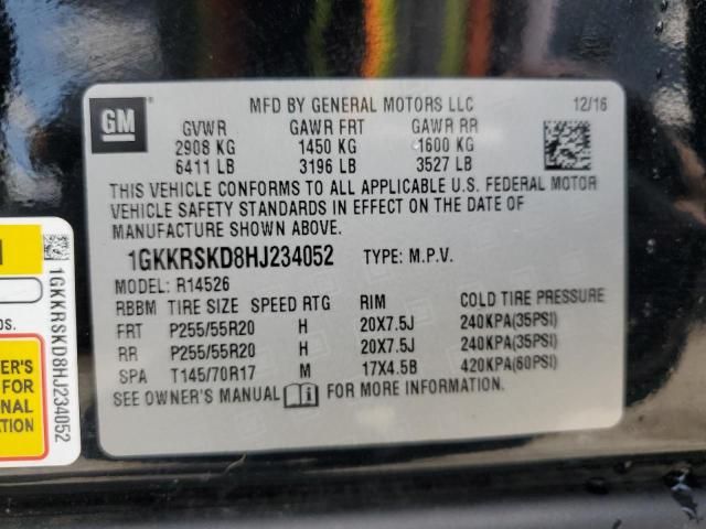 2017 GMC Acadia Limited SLT-2