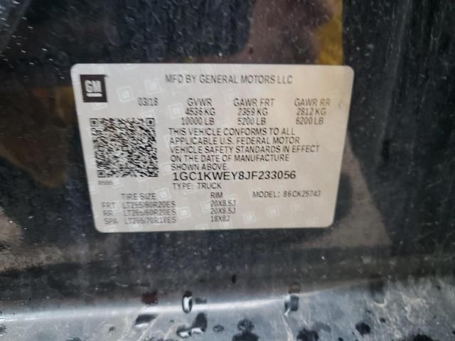 2018 Chevrolet Silverado K2500 Heavy Duty ltz