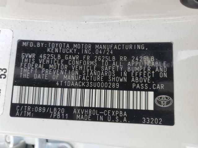 2025 Toyota Camry xse