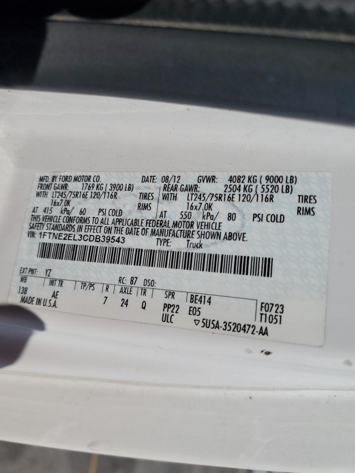 2012 Ford Econoline E250 Van