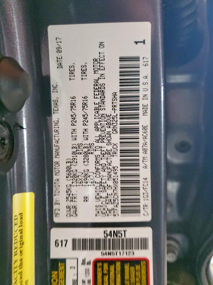 2017 Toyota Tacoma Double Cab