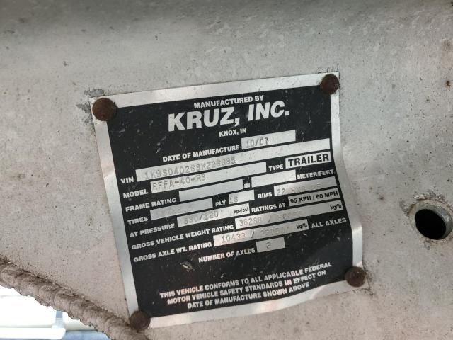 2008 Kruz Flatbed TR