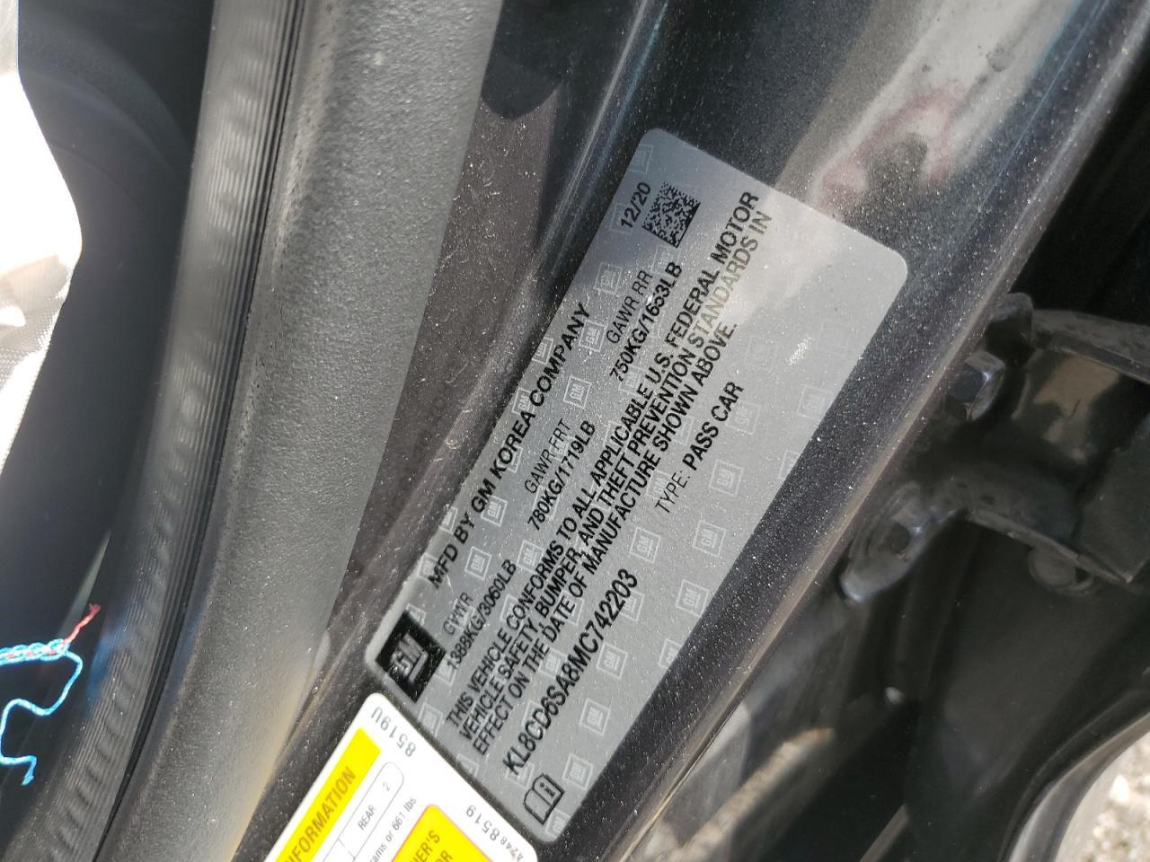 2021 Chevrolet Spark 1LT