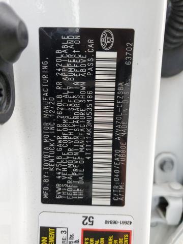 2021 Toyota Camry se