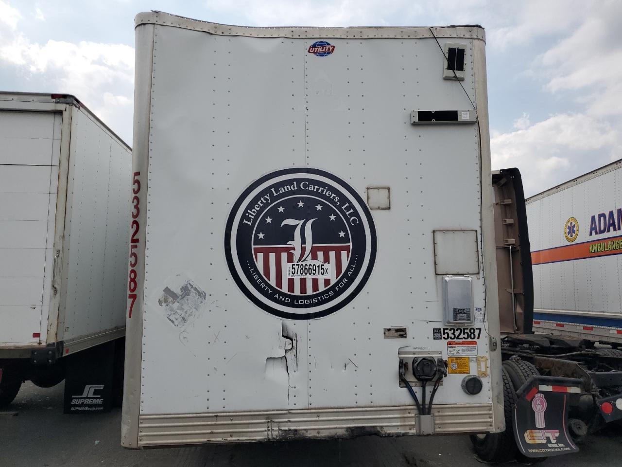 2015 Utility DRY Trailer
