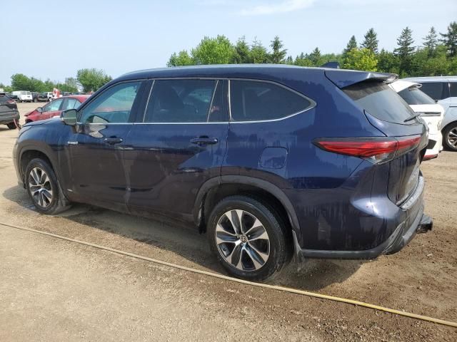 2021 Toyota Highlander Hybrid XLE