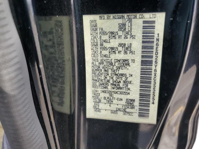 1999 Nissan Frontier King Cab XE