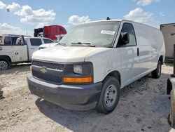 Chevrolet salvage cars for sale: 2017 Chevrolet Express G3500