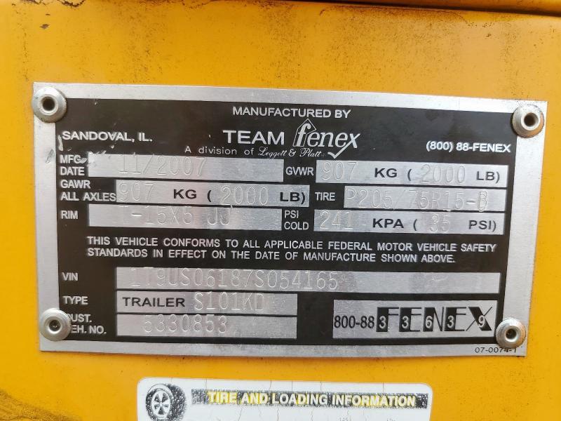 2007 Fenex 2007 Team Fenex S101KD Generation