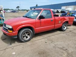 Salvage trucks for sale at Woodhaven, MI auction: 2003 Chevrolet S Truck S10