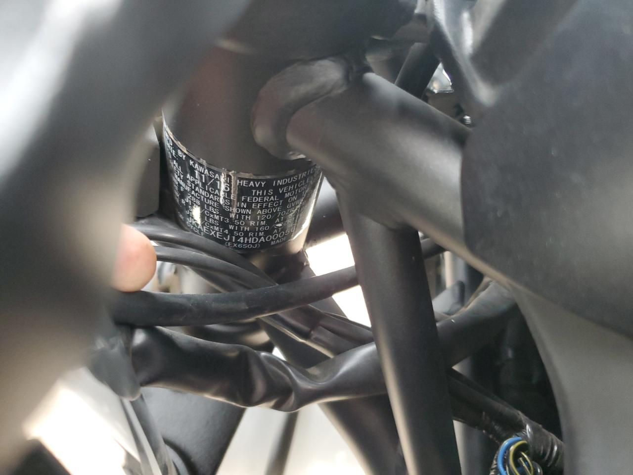 2017 Kawasaki EX650 J