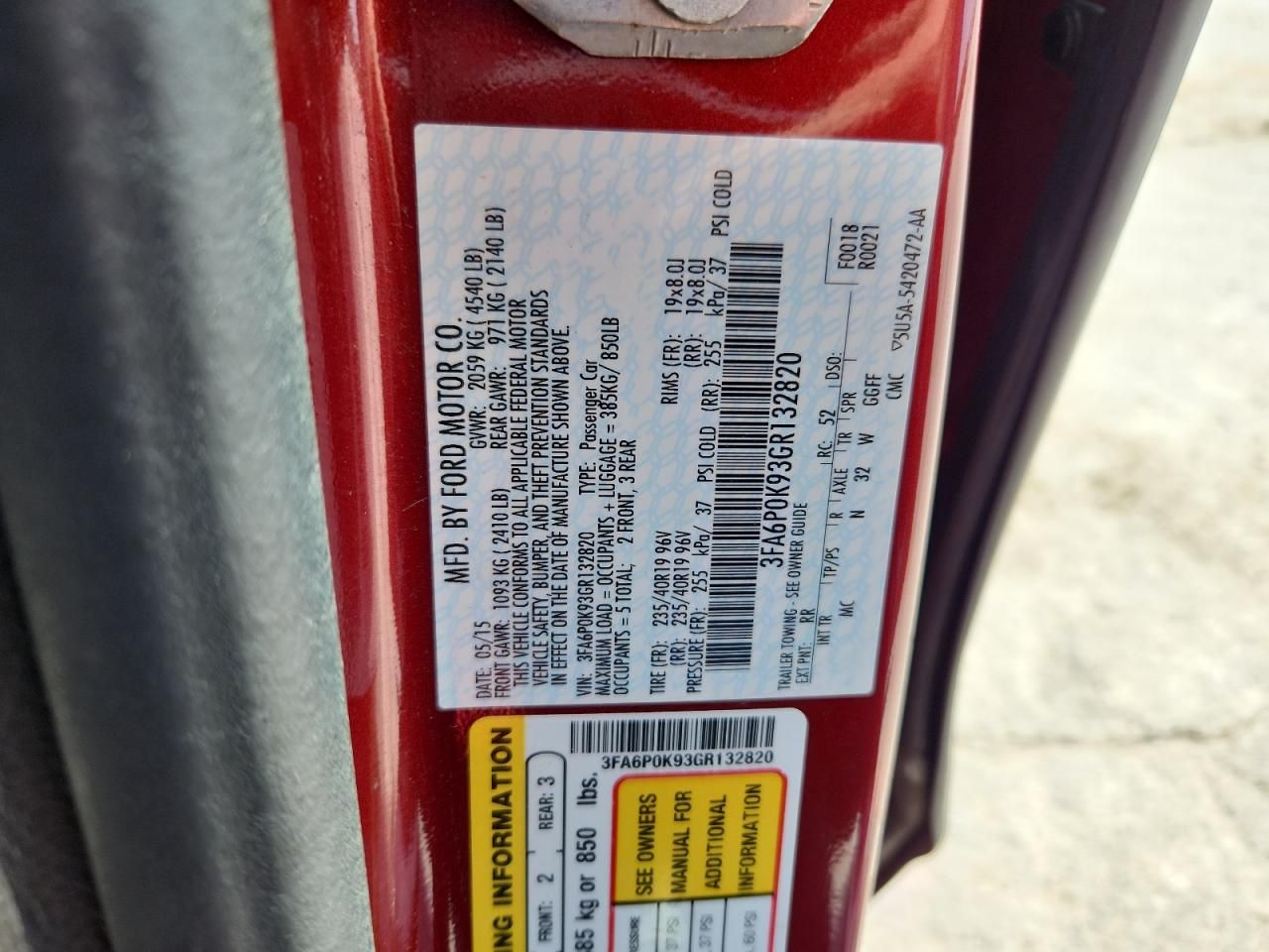 2016 Ford Fusion Titanium