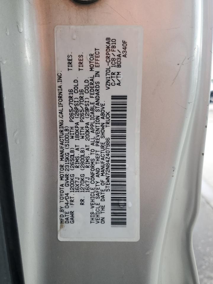 2004 Toyota Tacoma V6