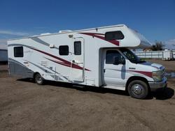 Salvage trucks for sale at Brighton, CO auction: 2008 Ford Econoline E450 Super Duty Cutaway Van