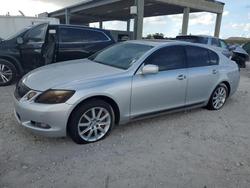 Lexus salvage cars for sale: 2007 Lexus Gs 350