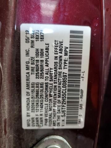 2012 Honda Crosstour exl