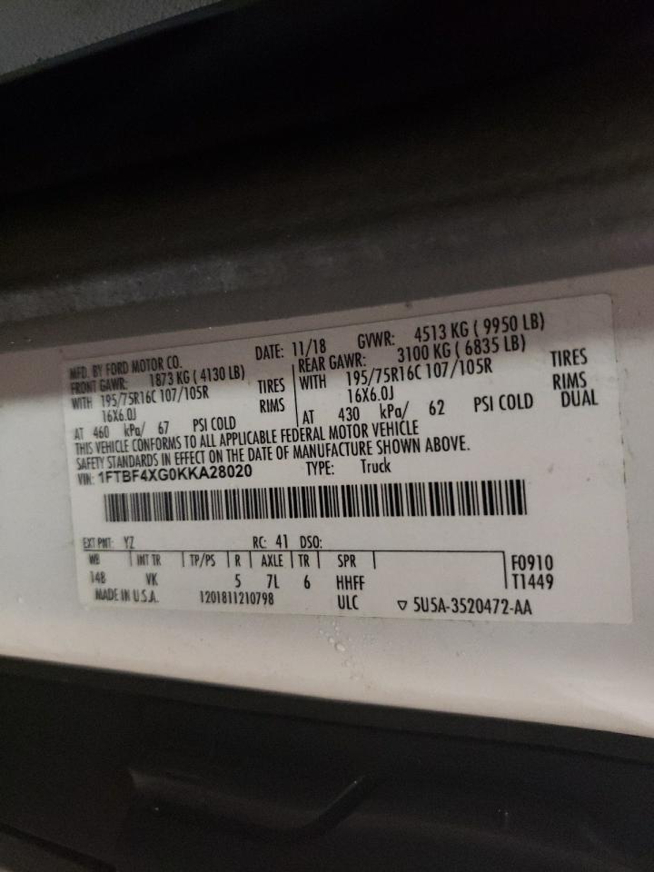 2019 Ford Transit T-350 HD