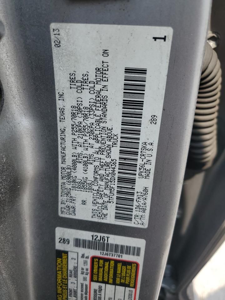 2013 Toyota Tundra Double cab SR5