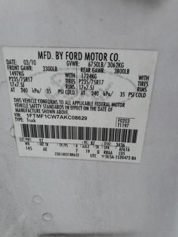 2010 Ford F150