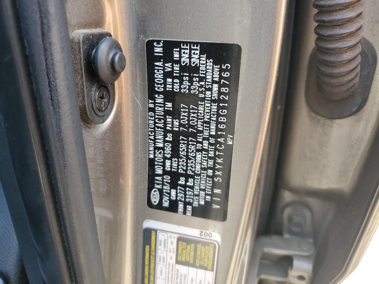 2011 KIA Sorento Base