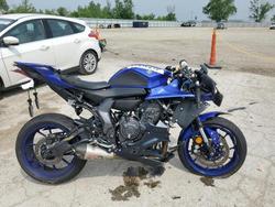 Salvage cars for sale from Copart Pekin, IL: 2024 Yama YZFR7