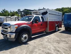 Salvage trucks for sale at Glassboro, NJ auction: 2015 Ford F450 Super Duty